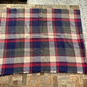 Nordstrom BP Plaid Scarf NWT